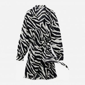 ZARA ANIMAL PRINT DRESS